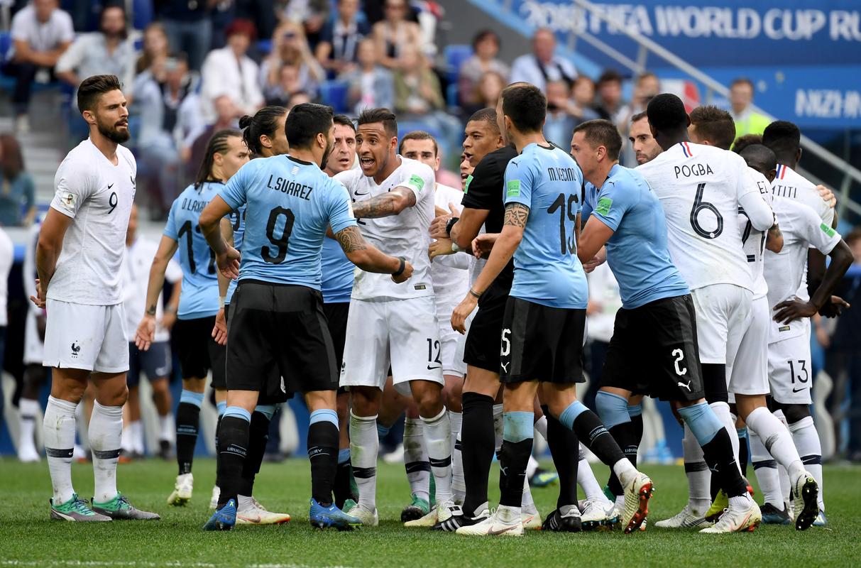 法国vs乌拉圭2018